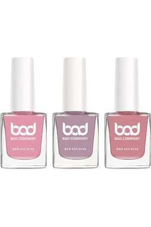 Bad Company Set Of 3 No Toxin Nail Lacquer - 10ml each