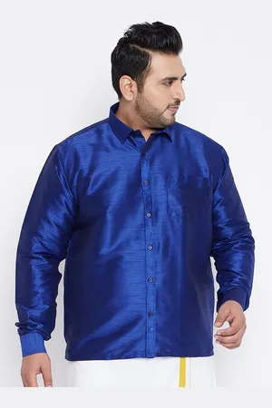 Vastramay Men Blue Premium Casual Shirt
