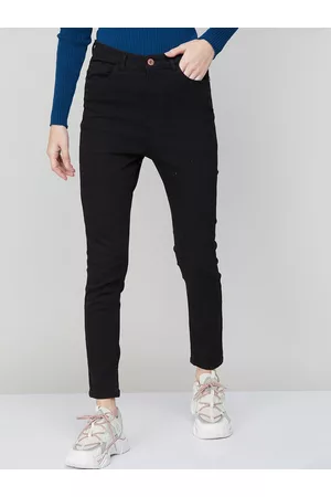Lifestyle Women Cotton Skinny Fit High-Rise Jeans
