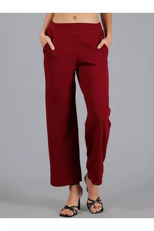 NEUDIS Women Relaxed Parallel Trousers
