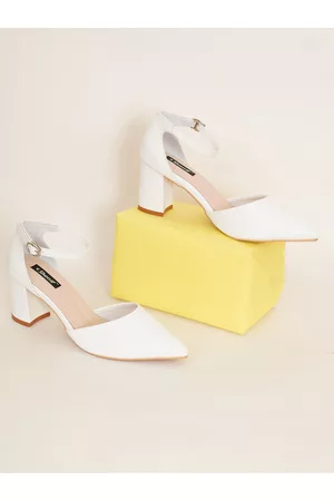 Sherrif Block Heels with Buckles