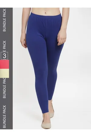 Jinfo Women Pack Of 3 Mid-Rise Ankle-Length Leggings
