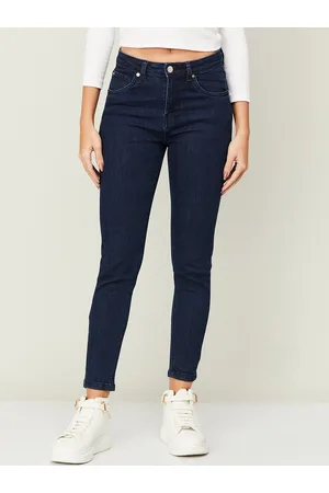Lifestyle Women Clean Look Skinny Fit Mid Rise Jeans