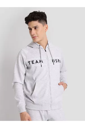 U.S. Polo Assn. Printed Logo Performance Hoodie Sweatshirt