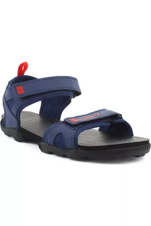 Sparx Men Navy Blue Solid Sports Sandals