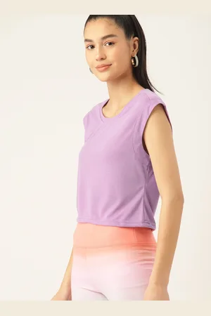 DressBerry Women Solid Cap Sleeves Knitted T-shirt