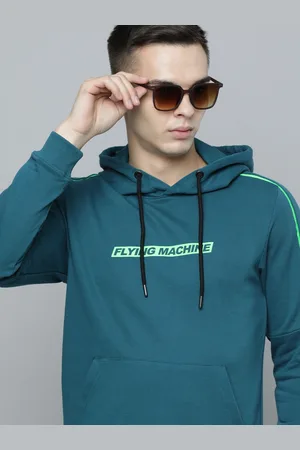 Flying Machine Men Brand Logo Printed Pullover Sweatshirt