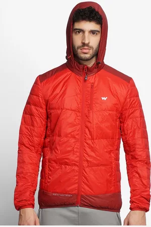 Wildcraft Men Red Insulator Outdoor Open Front Jacket