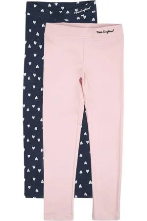 Peter England Girls Pack Of 2 Printed Ankle Length Leggings