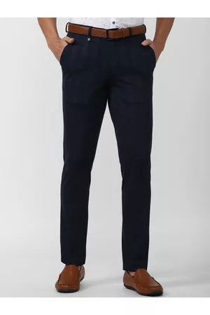 V Dot Men Skinny Fit Trousers