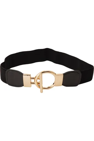 STYLE SHOES Women Textured PU Stretchable Belt
