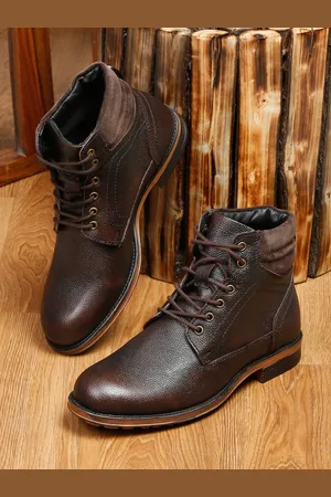 Teakwood Leathers Men Leather Boots