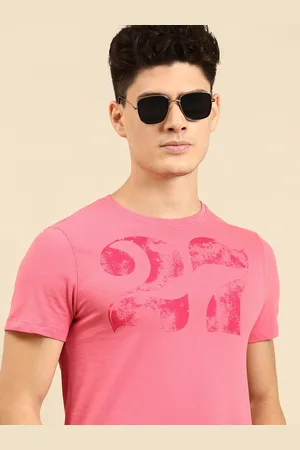 Being Human Men Varsity Printed Pure Cotton T-shirt