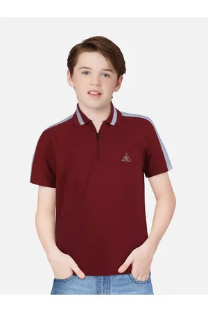 Gini and Jony Boys Polo Collar Cotton T-shirt