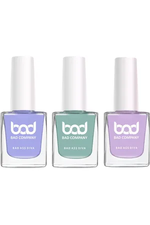 Bad Company Set Of 3 No Toxin Nail Lacquer - 10ml each