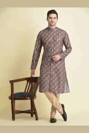 TABARD Cotton Geometric Printed Kurta