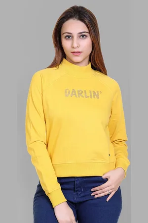 Club York Women Yellow Sweatshirt