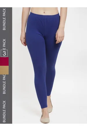 Jinfo Women Pack Of 3 Ankle-Length Cotton Lycra Leggings