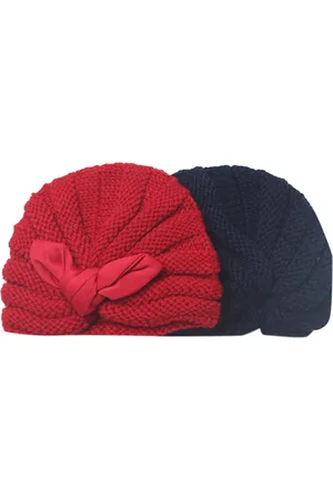 EL REGALO Unisex Kids Pack Of 2 Wool Beanie