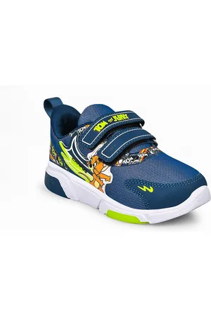 Campus Unisex Kids Blue Running Shoes