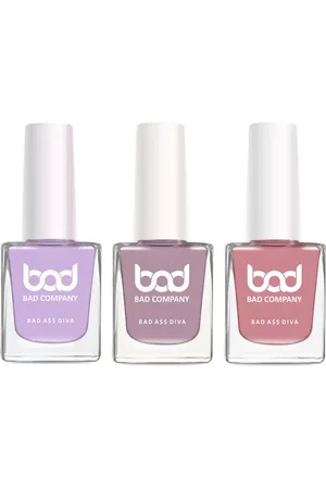 Bad Company Set Of 3 No Toxin Nail Lacquer - 10ml each