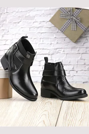 Eego Italy Women Black Patterned Chelsea Boots