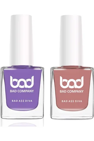 Bad Company Set Of 3 No Toxin Nail Lacquer - 10ml each