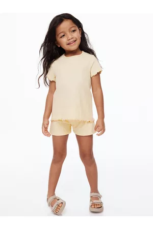 H&M Girls Cotton Pull-On Shorts
