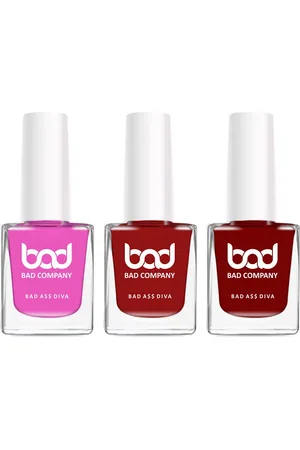 Bad Company Set Of 3 No Toxin Nail Lacquer - 10ml each