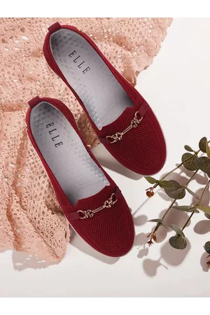 Elle Women Solid Loafers