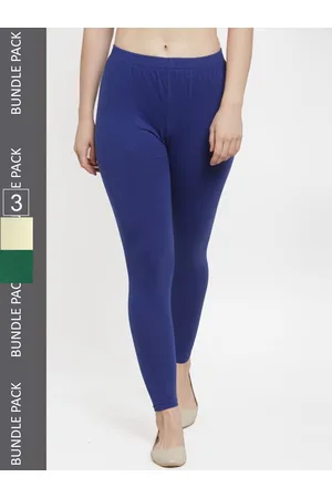 Jinfo Women Pack Of 3 Ankle-Length Cotton Lycra Leggings