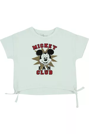 Pepe Jeans Girls White Printed Applique T-shirt