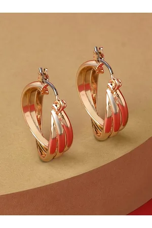 Accessorize London Women Harvest Twisted Hoop Earrings