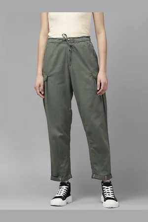 Buy RDSTR Men Grey Solid Regular Fit Cargo Trousers on Myntra |  PaisaWapas.com