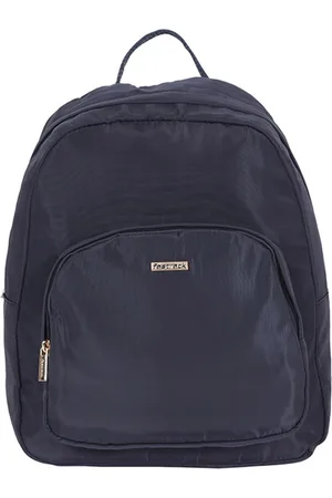 Fastrack Women Blue Solid Backpack