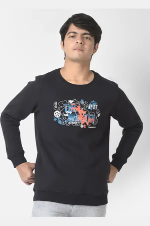 Crimsoune Club Boys Printed Sweatshirt