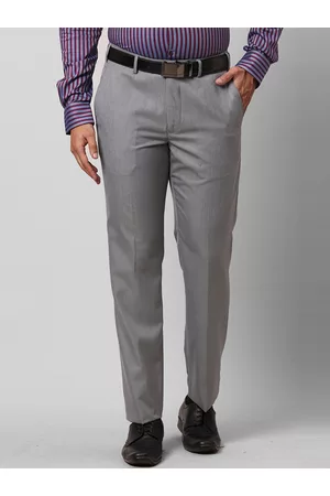 Park Avenue Formal Trousers  Buy Park Avenue Slim Fit Textured Navy Blue  Formal Trouser Online  Nykaa Fashion