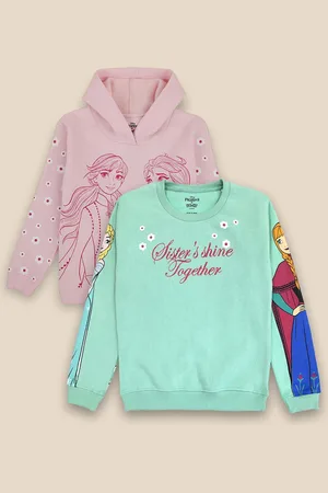 Kidsville Pack Of 2 Girls Frozen Printed Sweatshirt