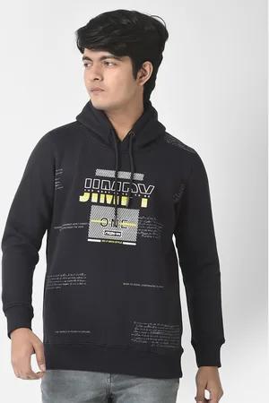 Crimsoune Club Boys Printed Hooded Sweatshirt