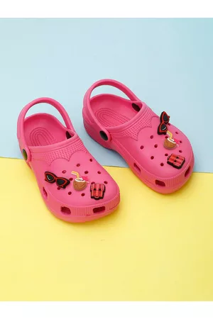 Max Collection Girls Embellished Clogs