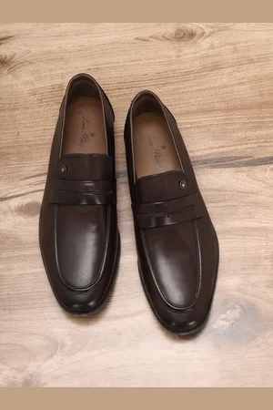 Louis Philippe Men Leather Formal Slip-On Shoes