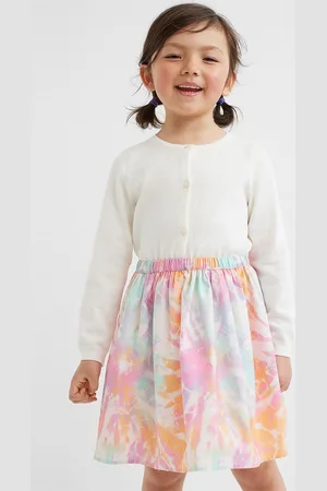 H&M Girls Fine-knit cotton cardigan