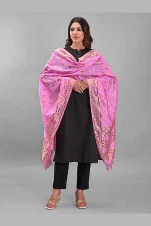 Apratim Woven Design Silk Dupatta