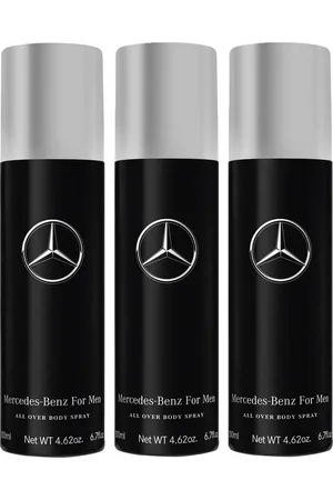 Mercedes Benz Men Set of 3 Deodorant All Over Body Spray - 200 ml Each