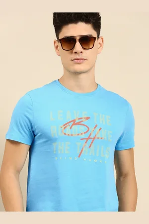 Being Human Clothing Men Typography Printed Pure Cotton T-shirt