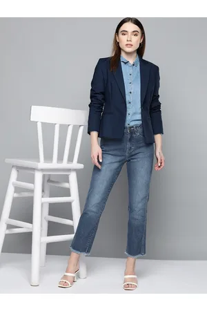 Chemistry Women Straight Fit High-Rise Light Fade Stretchable Jeans