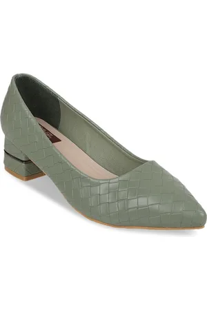 SHUZ TOUCH Textured Block Pumps