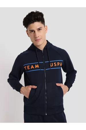 U.S. Polo Assn. Printed Logo Performance Hoodie Sweatshirt