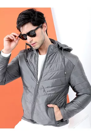 LocoMotive Men Solid Puffer Jacket Jacket
