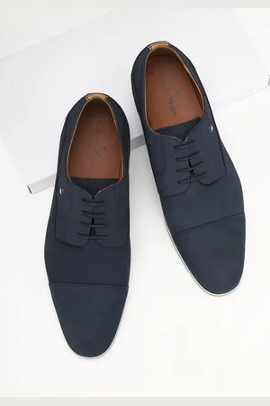 Louis Philippe Men Leather Formal Derbys